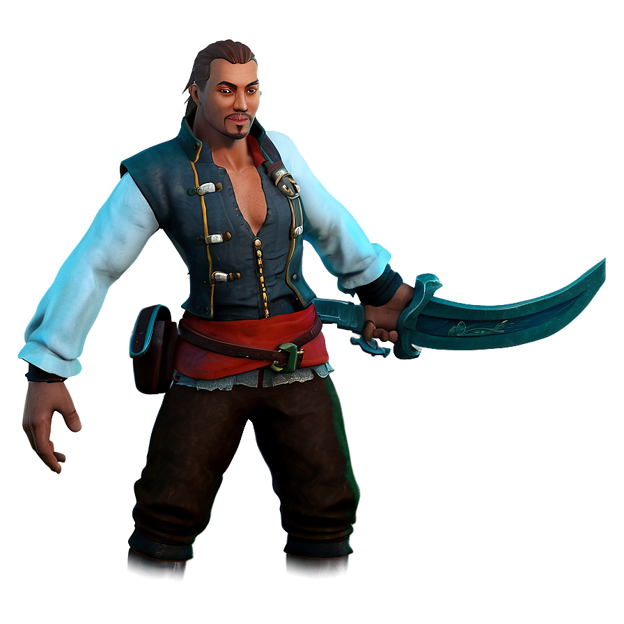 Pirate Rogue Adventurer Png Hsb PNG image