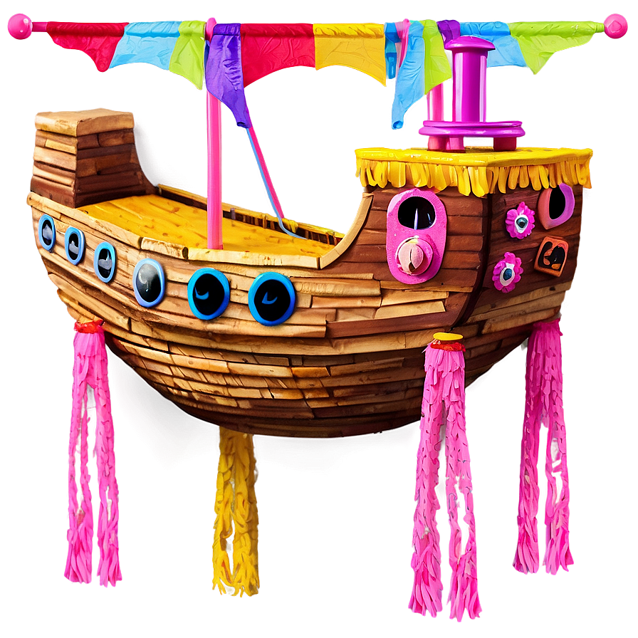 Pirate Ship Pinata Png 32 PNG image