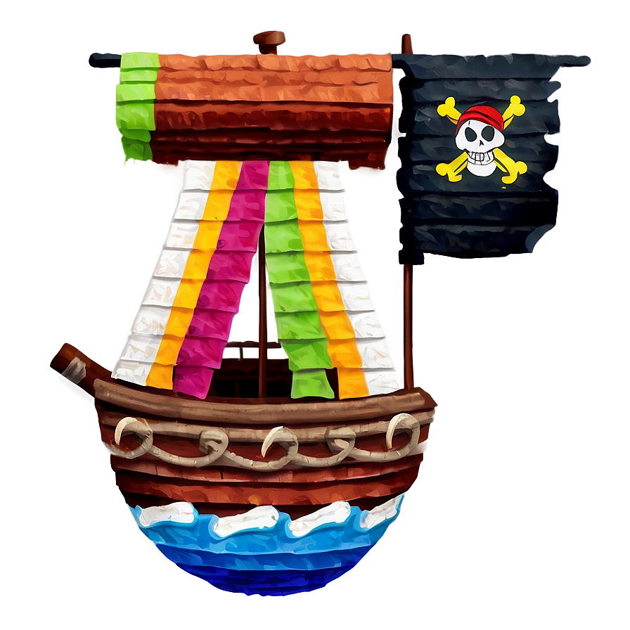 Pirate Ship Pinata Png Rub72 PNG image