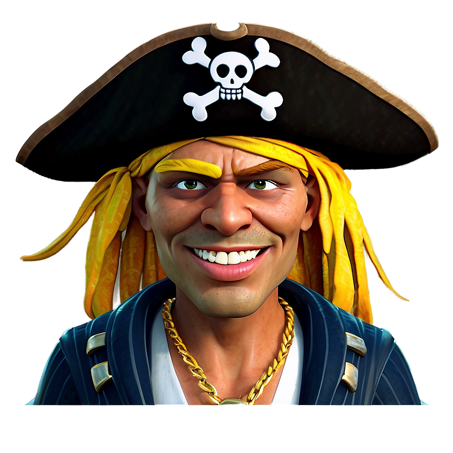 Pirate Theme Cartoon Character Png 06122024 PNG image