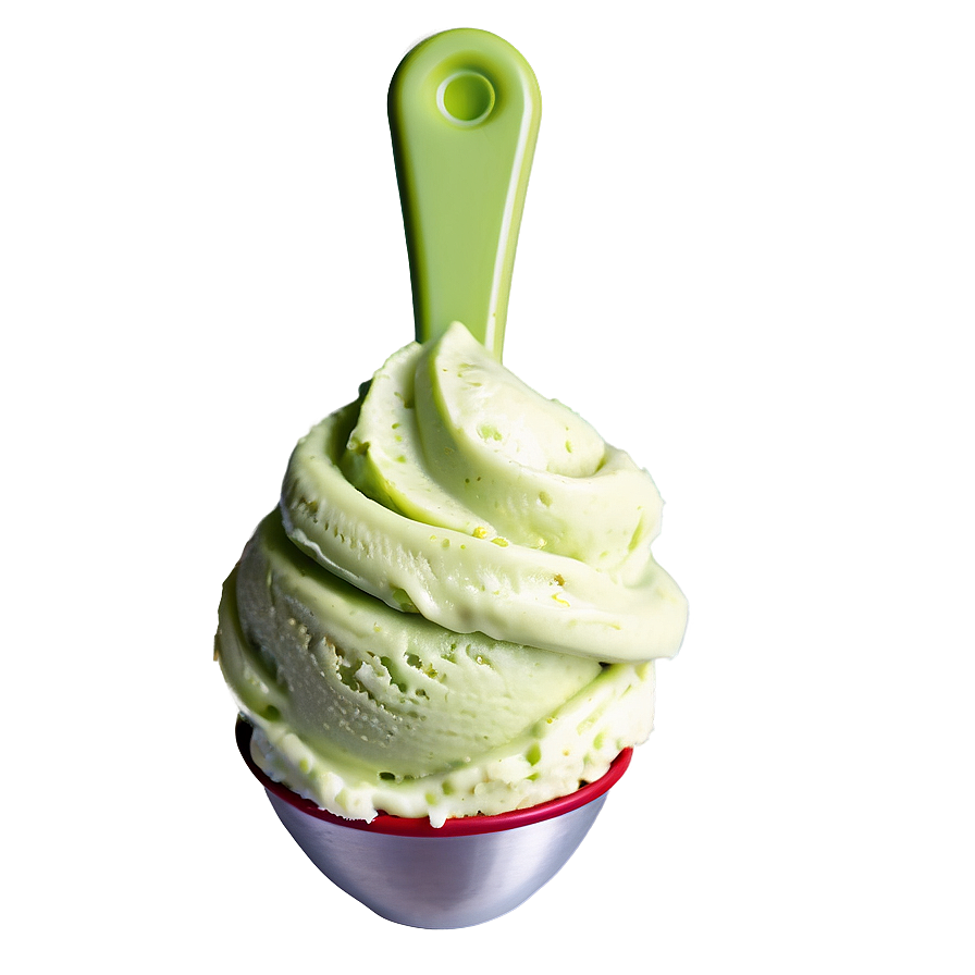 Pistachio Ice Cream Scoop Png 06122024 PNG image