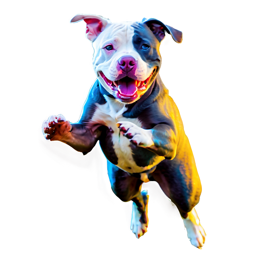 Pitbull Jumping Png 75 PNG image