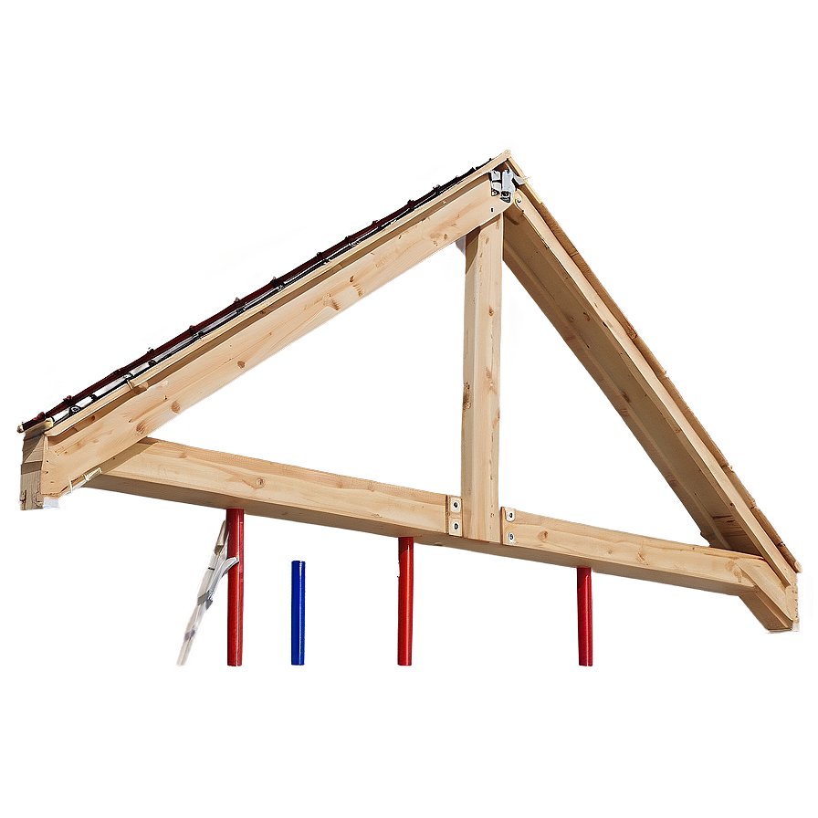 Pitched Roof Truss Png 28 PNG image