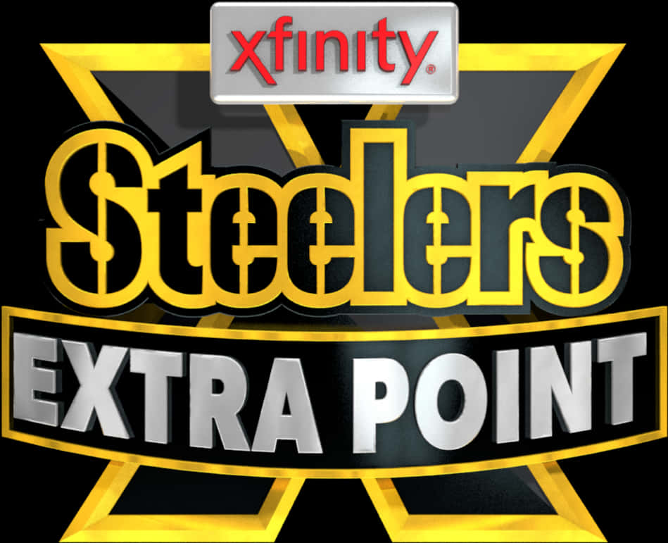 Pittsburgh Steelers Extra Point Logo Xfinity PNG image