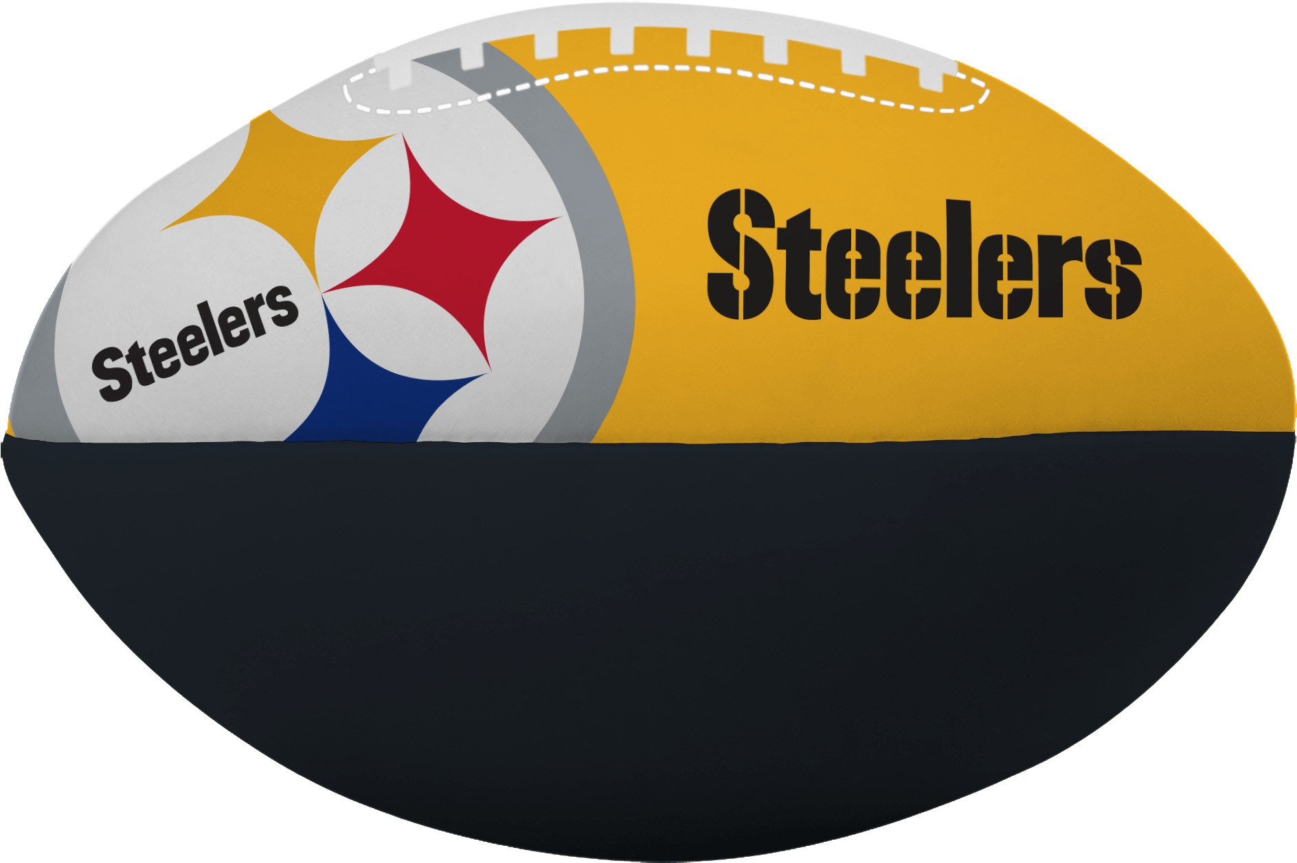 Pittsburgh Steelers Football Graphic PNG image