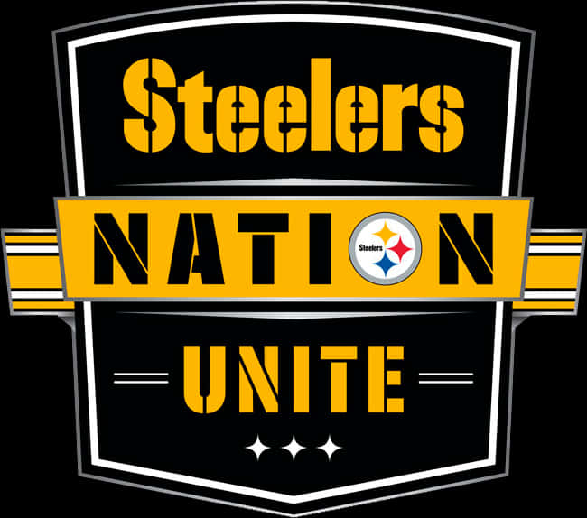 Pittsburgh Steelers Nation Unite Logo PNG image