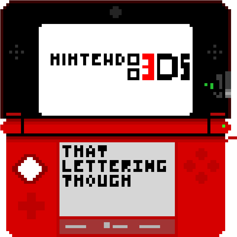 Pixel Art Red Handheld Game Console PNG image
