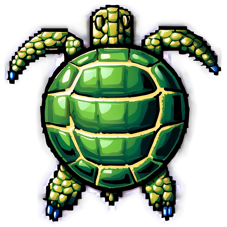 Pixel Art Turtle Icon Png Hkq PNG image