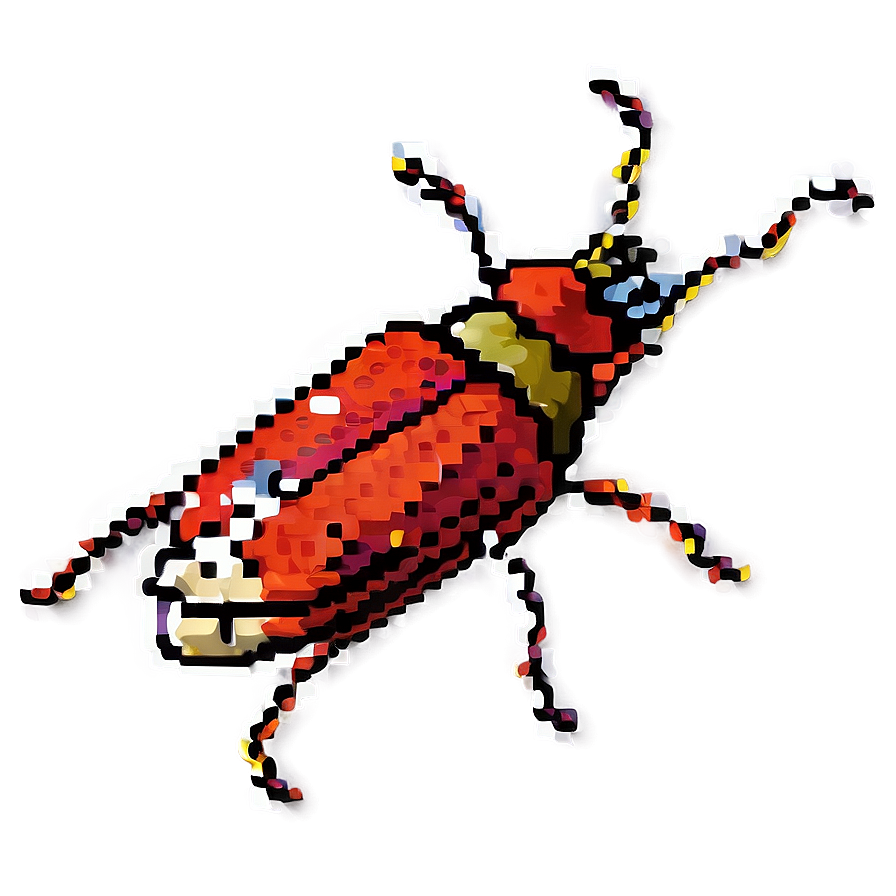 Pixel Bug Png 52 PNG image