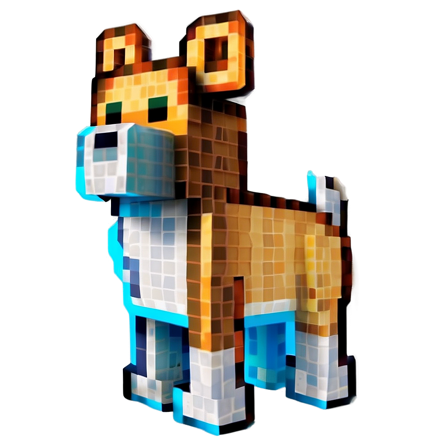 Pixel Dog Minecraft Png Yoy55 PNG image