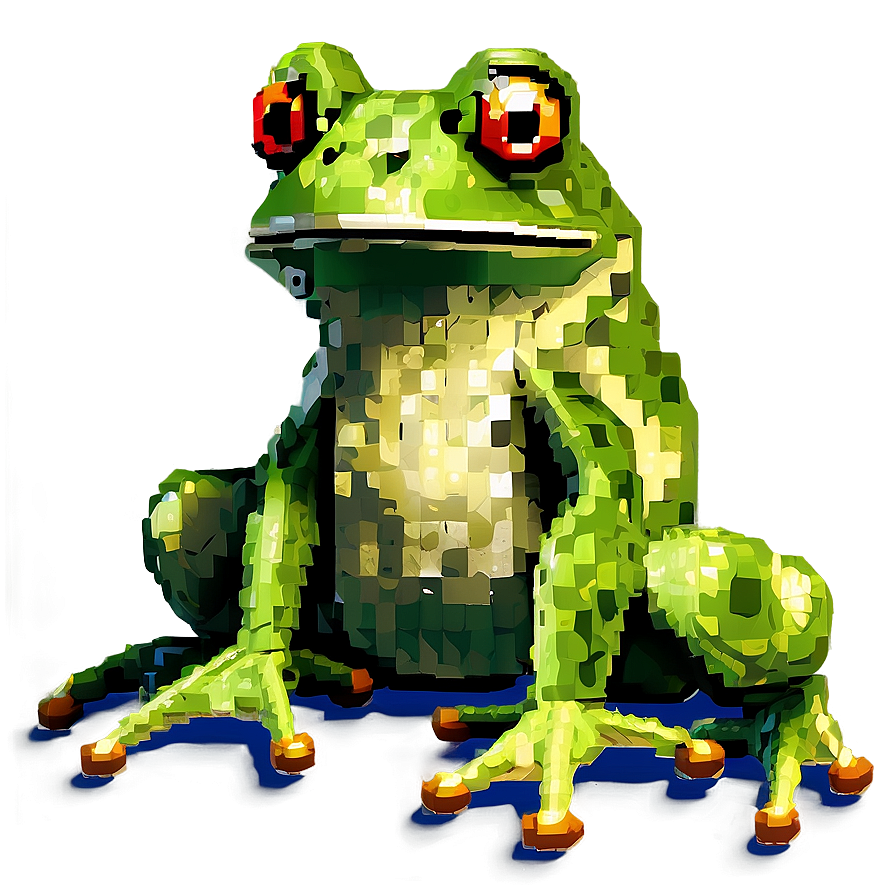 Pixel Frog Sprite Png Mdu PNG image