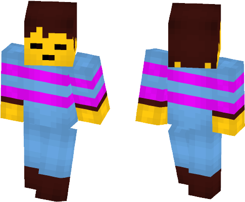 Pixelated Character Model PNG image