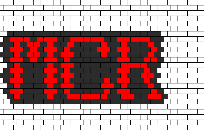 Pixelated M C R Logo PNG image