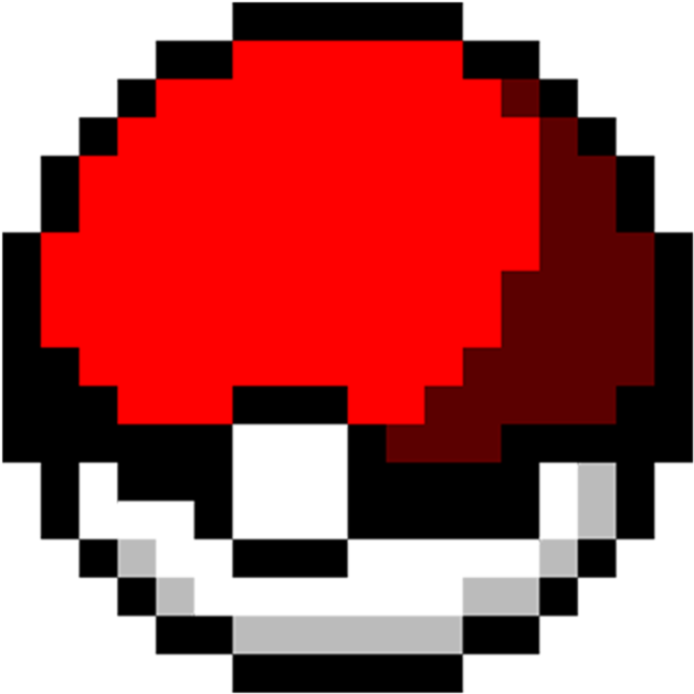 Pixelated Red Mushroom Icon PNG image