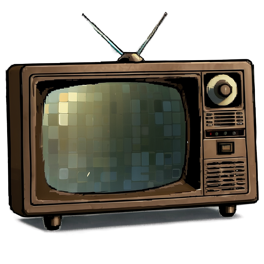 Pixelated Retro Tv Png 30 PNG image