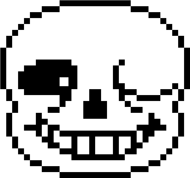 Pixelated_ Skull_ Face_ Graphic PNG image