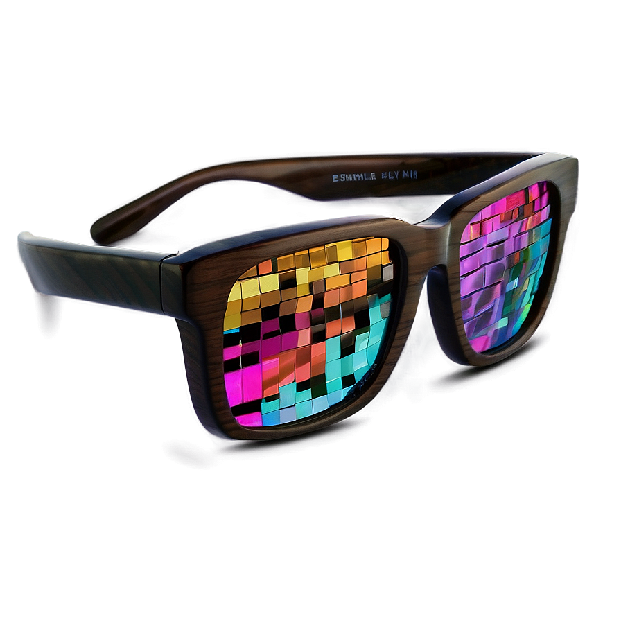 Pixelated Sunglasses Png Wdu PNG image