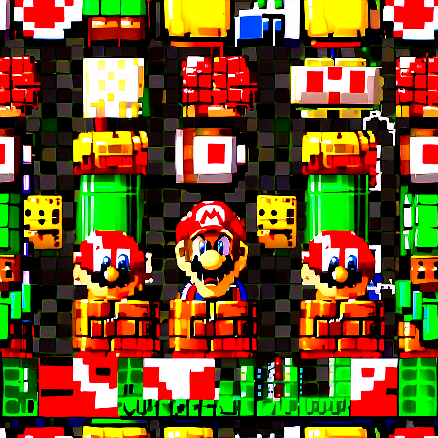 Pixelated Super Mario Png 33 PNG image