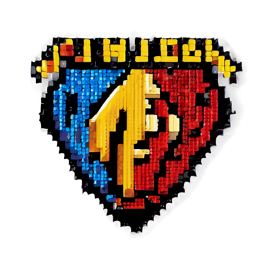 Pixelated Superhero Logo Png Nbl PNG image