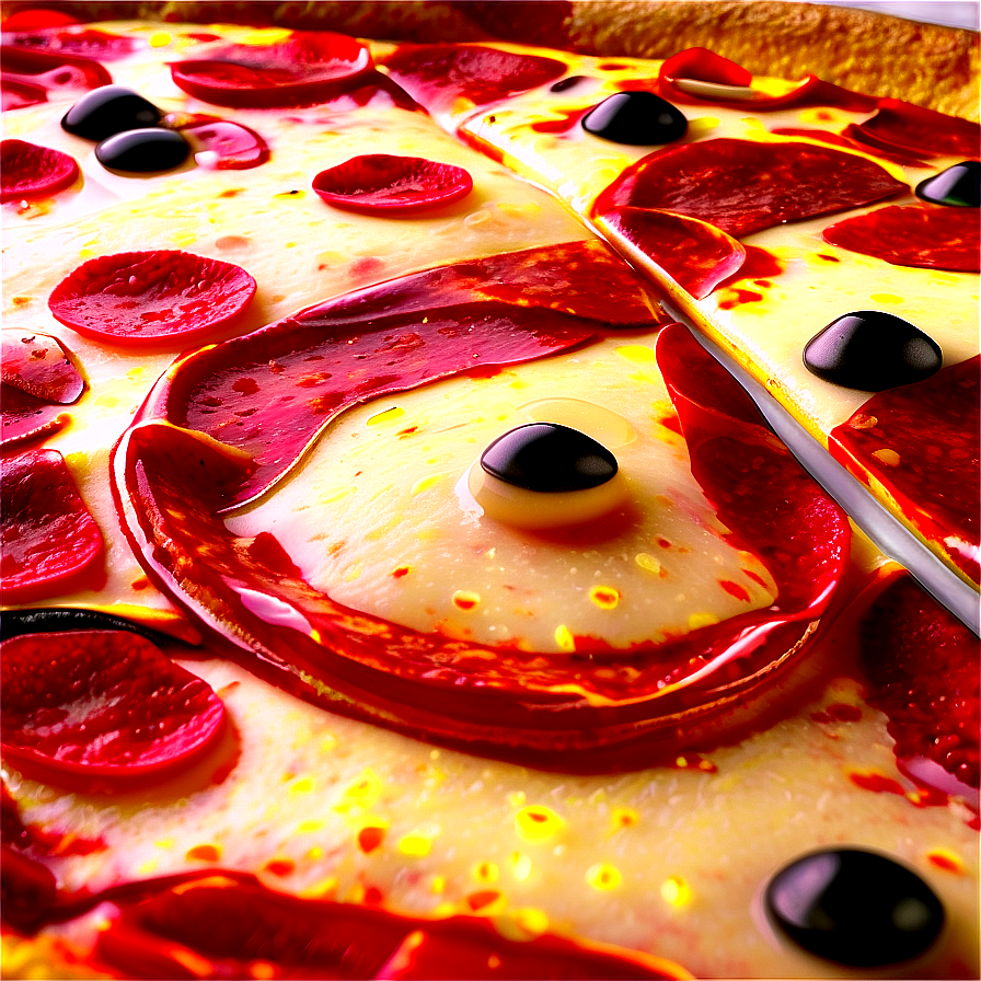 Pizza Cartoon D PNG image