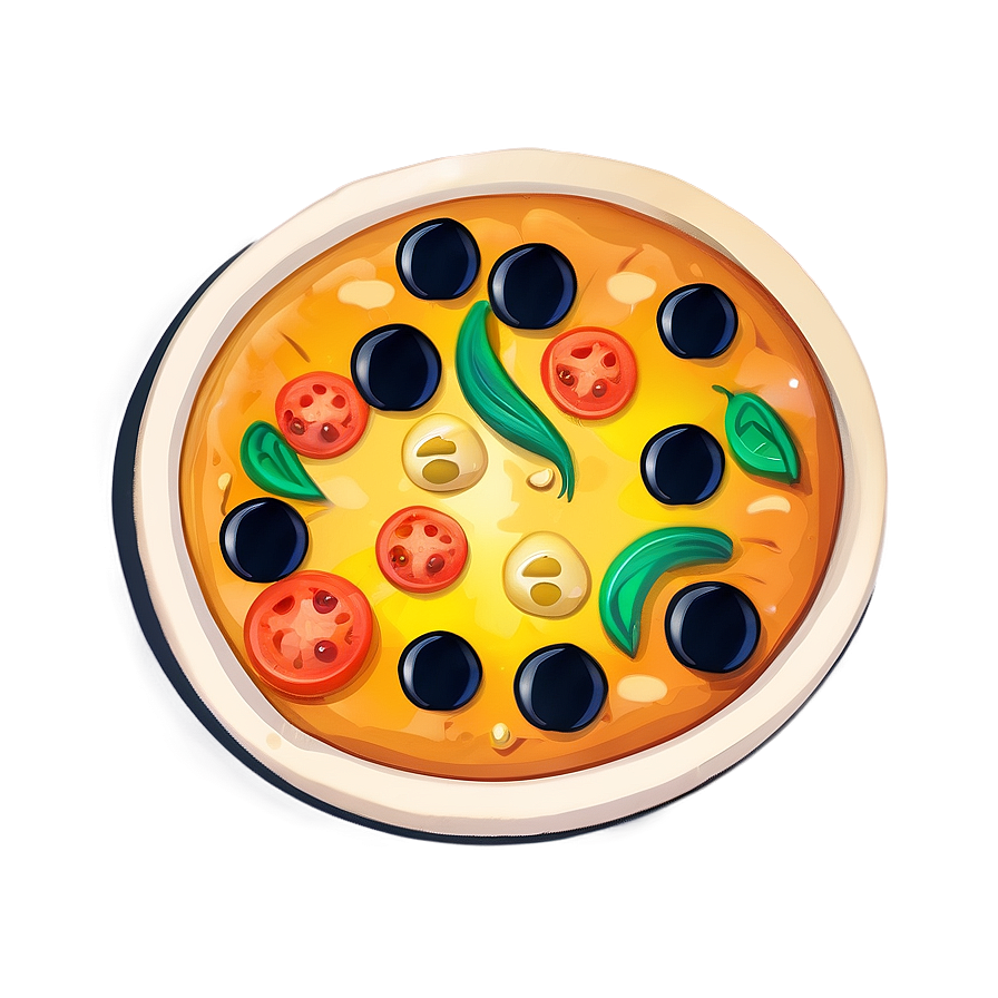 Pizza Cartoon With Cool Shades Png Jqc30 PNG image