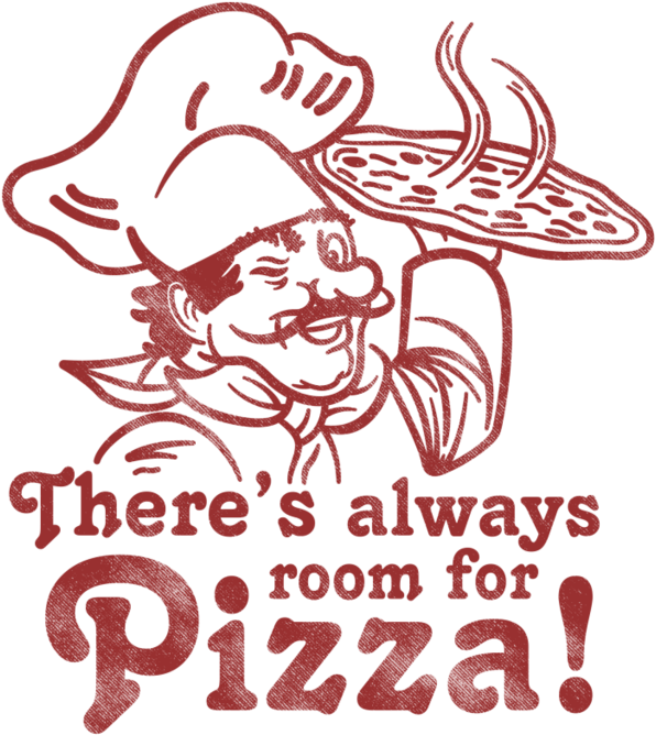 Pizza Chef Room For Pizza PNG image