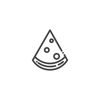 Pizza Slice Icon Graphic PNG image