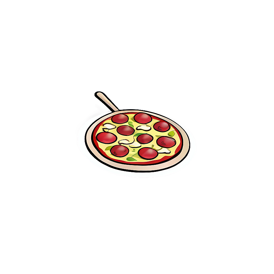 Pizza Vector Outline Png 06262024 PNG image