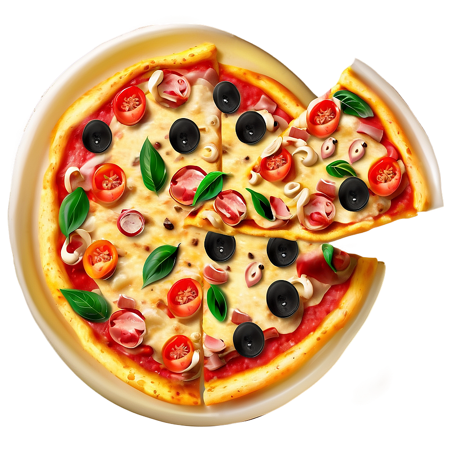 Pizza Vector Set Png 6 PNG image