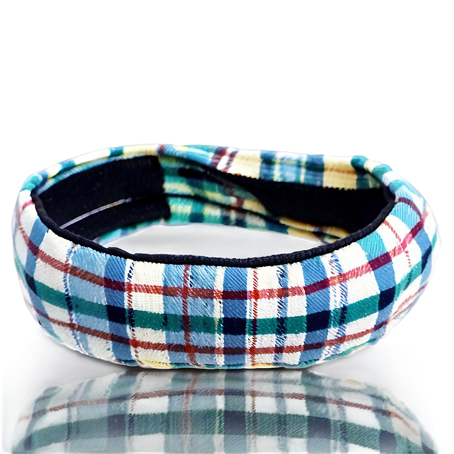 Plaid Hair Band Png 20 PNG image