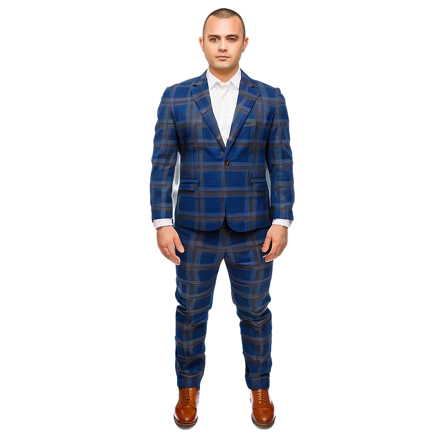 Plaid Suit Png 61 PNG image