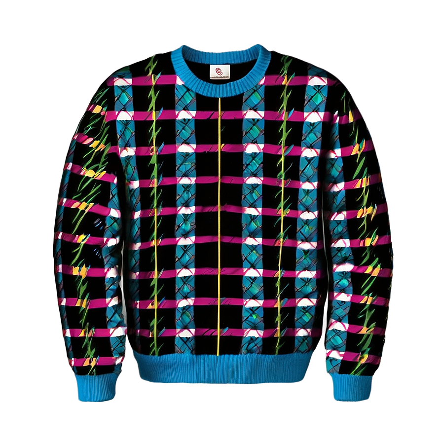 Plaid Sweater Pattern Png 52 PNG image