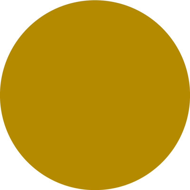 Plain Gold Circle Graphic PNG image