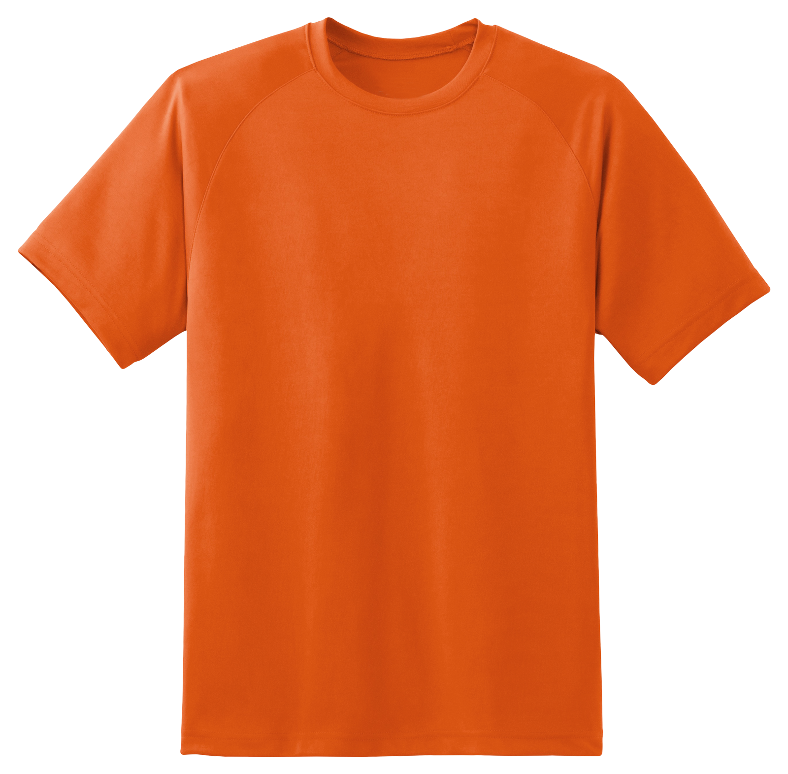 Plain Orange T Shirt PNG image