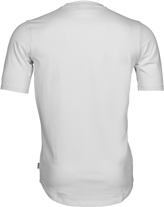 Plain White T Shirt Back View PNG image