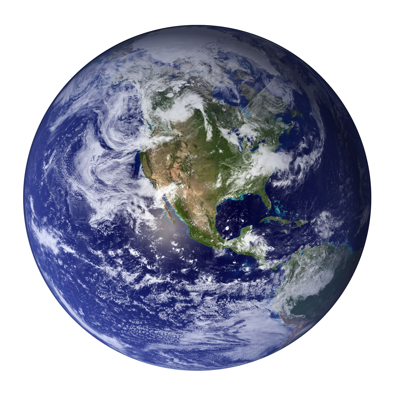 Planet Earth From Space PNG image