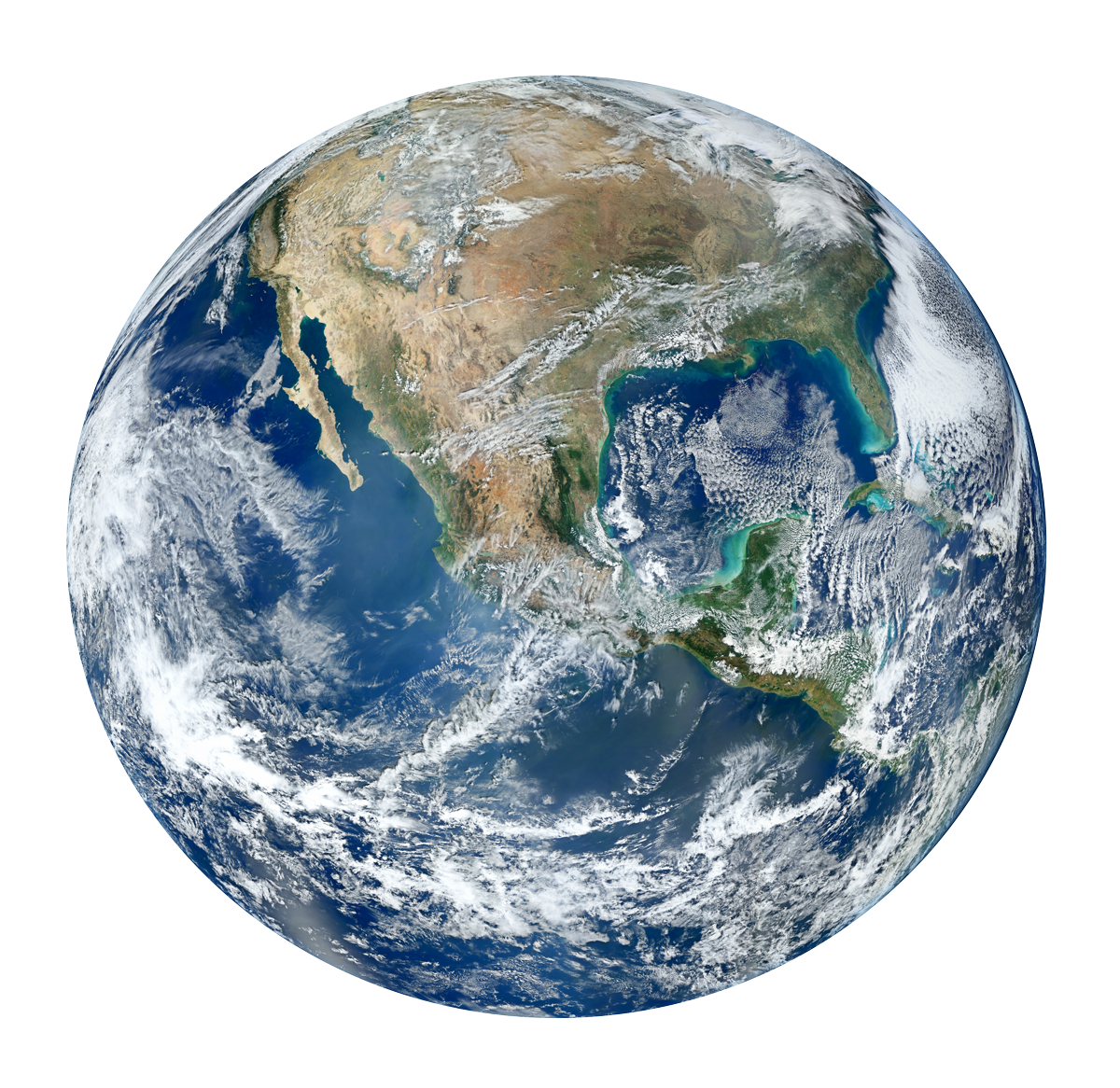 Planet Earth From Space PNG image