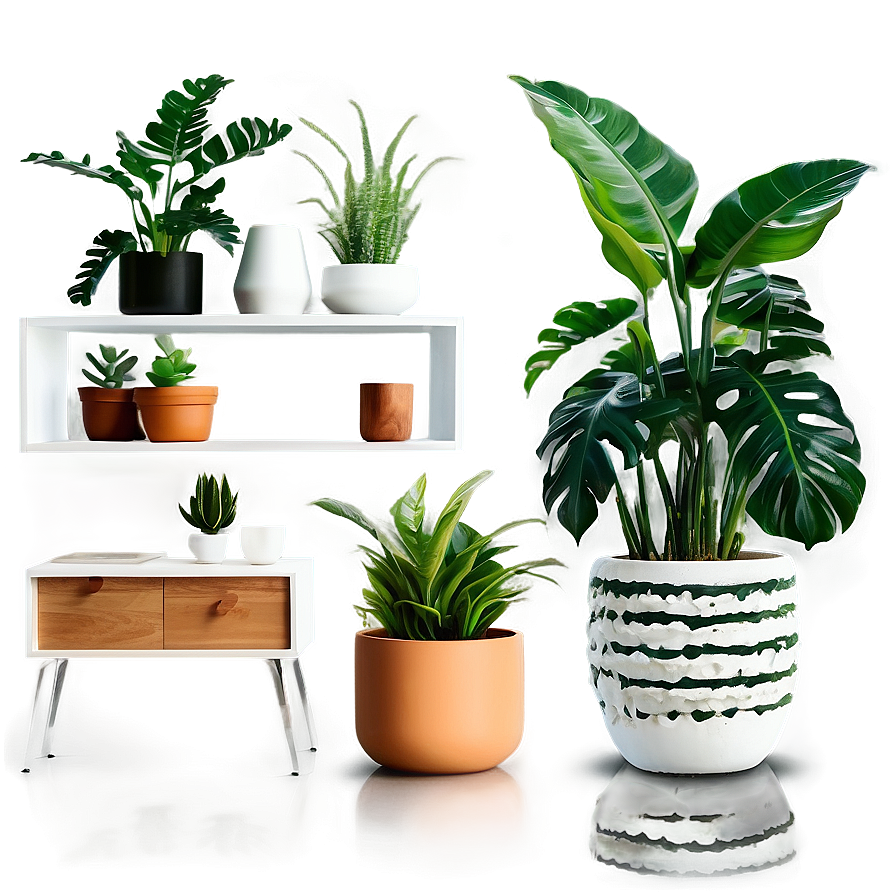 Plant-inspired Home Decor Png Hdc PNG image