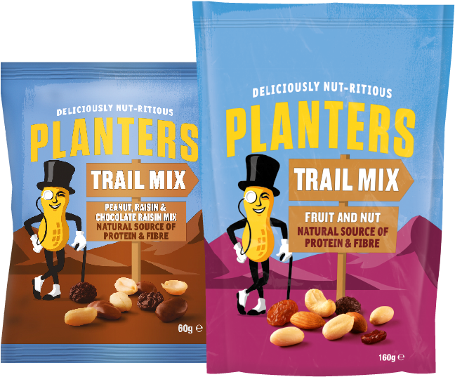 Planters Trail Mix Packages PNG image