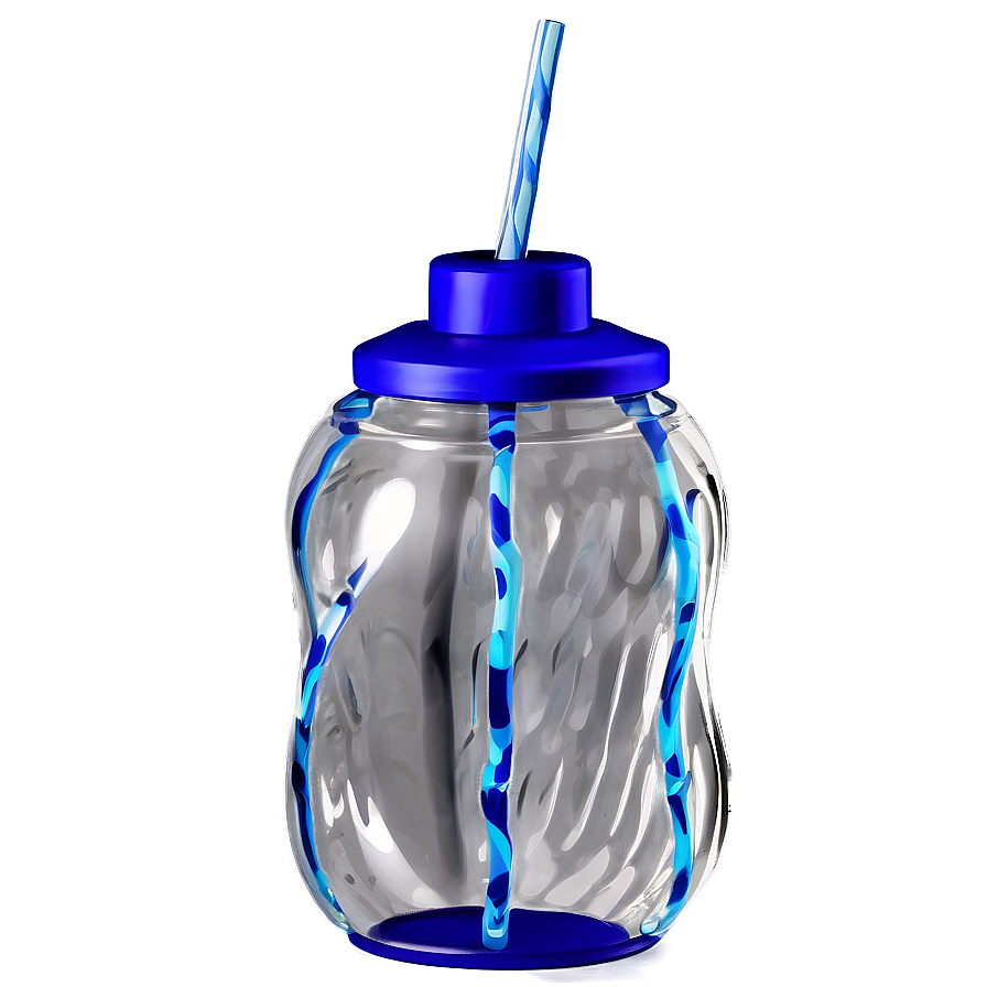 Plastic Bottle With Straw Png 05252024 PNG image