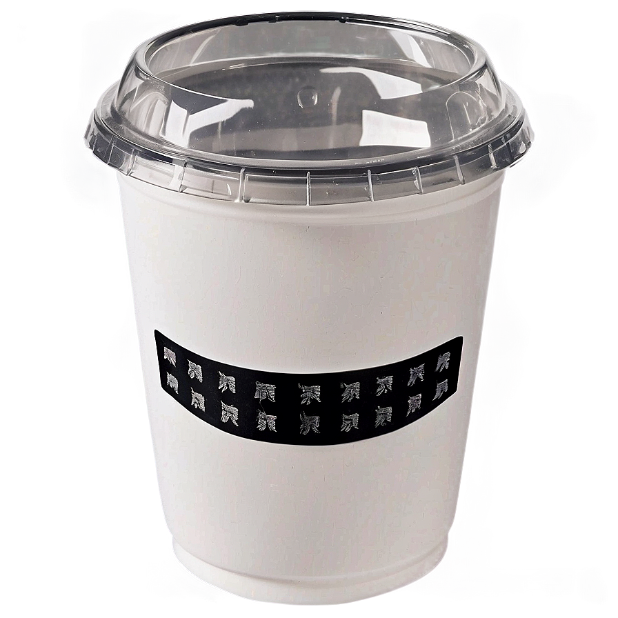 Plastic Cup With Logo Png 06132024 PNG image