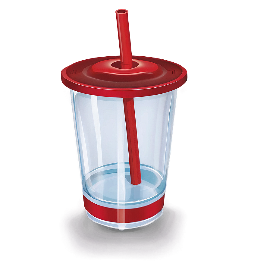 Plastic Cup With Straw Png Ewx PNG image