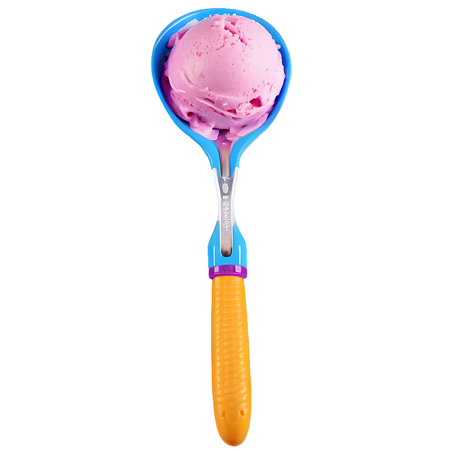 Plastic Ice Cream Scoop Png 06122024 PNG image