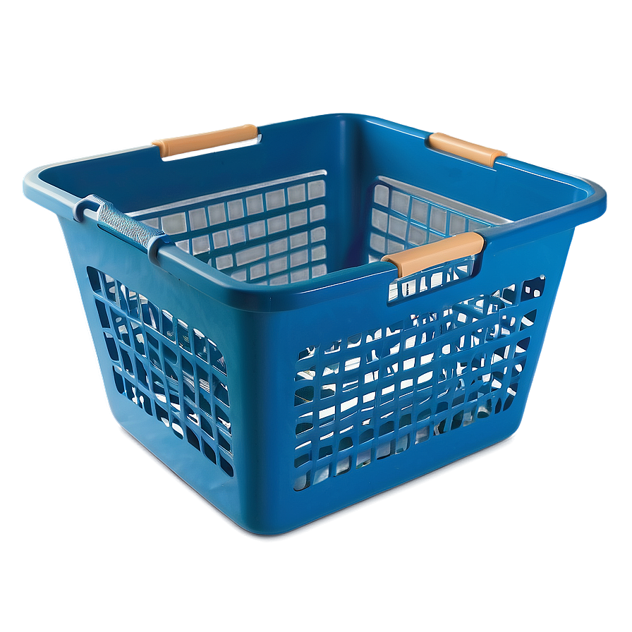 Plastic Laundry Basket With Handles Png Aoy PNG image