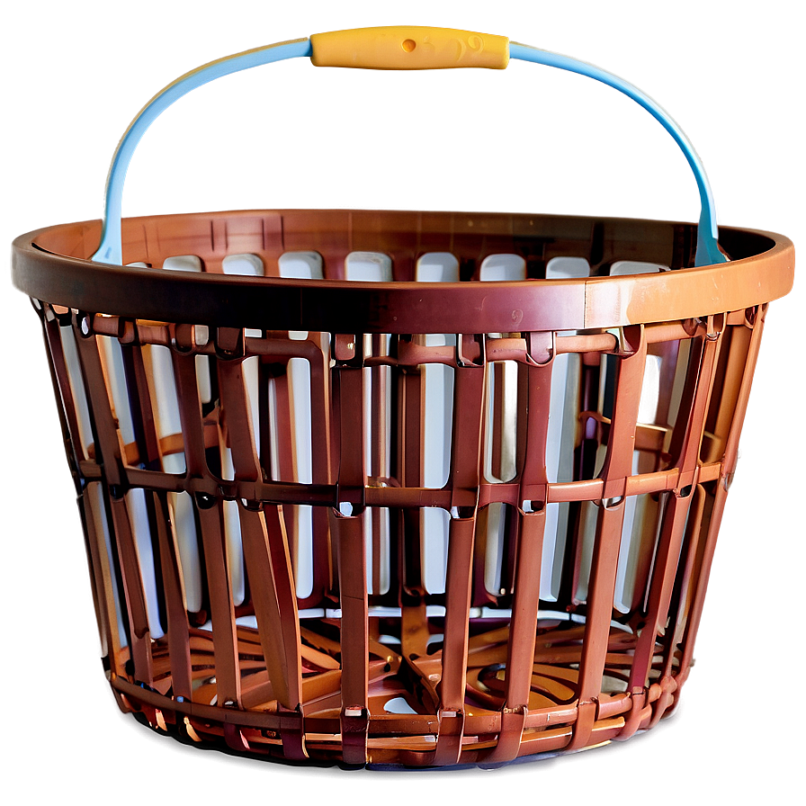 Plastic Laundry Basket With Handles Png Bhq74 PNG image