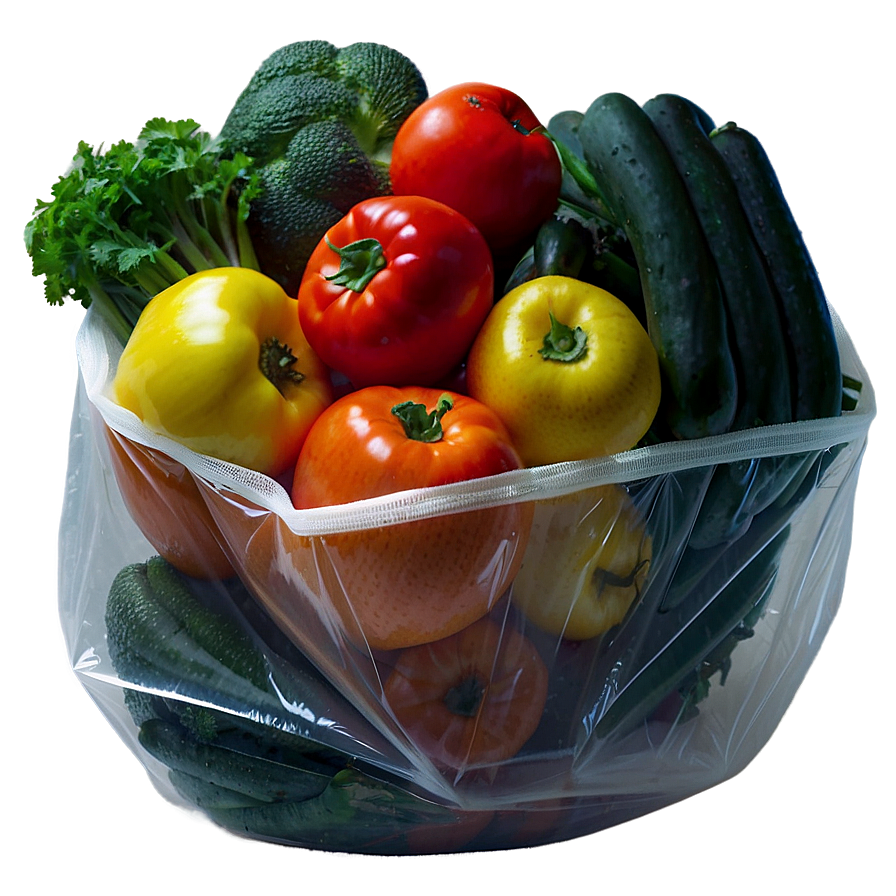 Plastic Produce Bag Png 9 PNG image