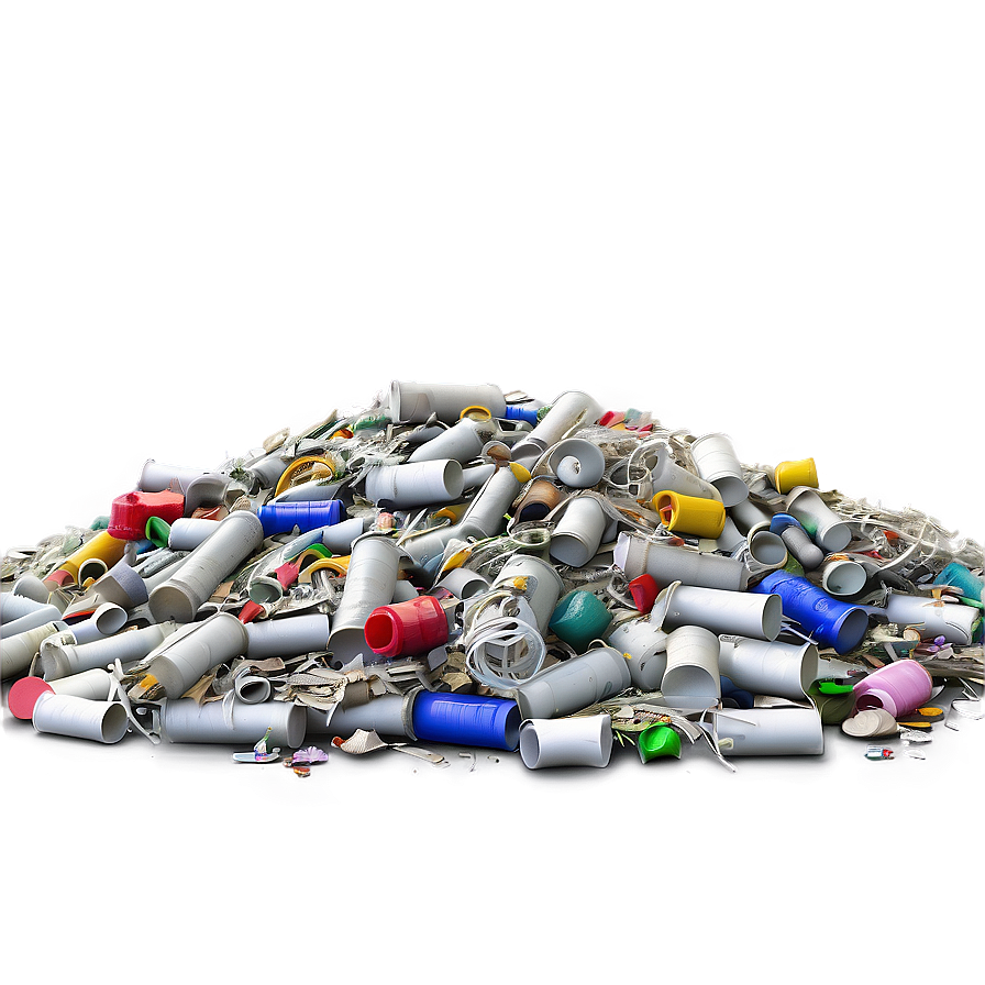 Plastic Waste Pile Png Ptc37 PNG image
