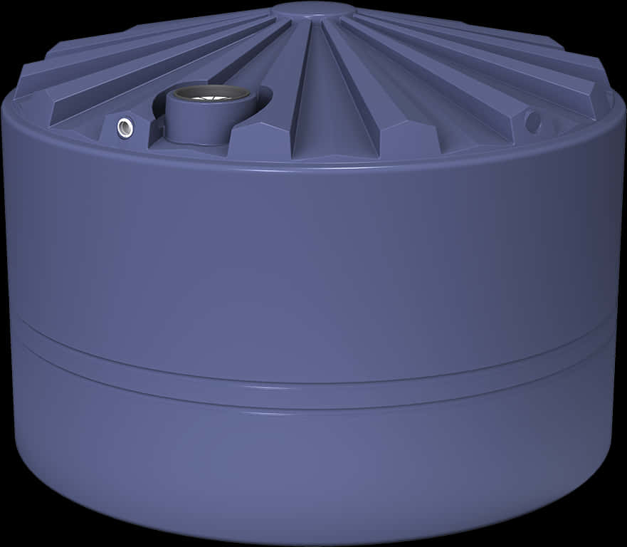 Plastic Water Storage Tank3 D Model PNG image