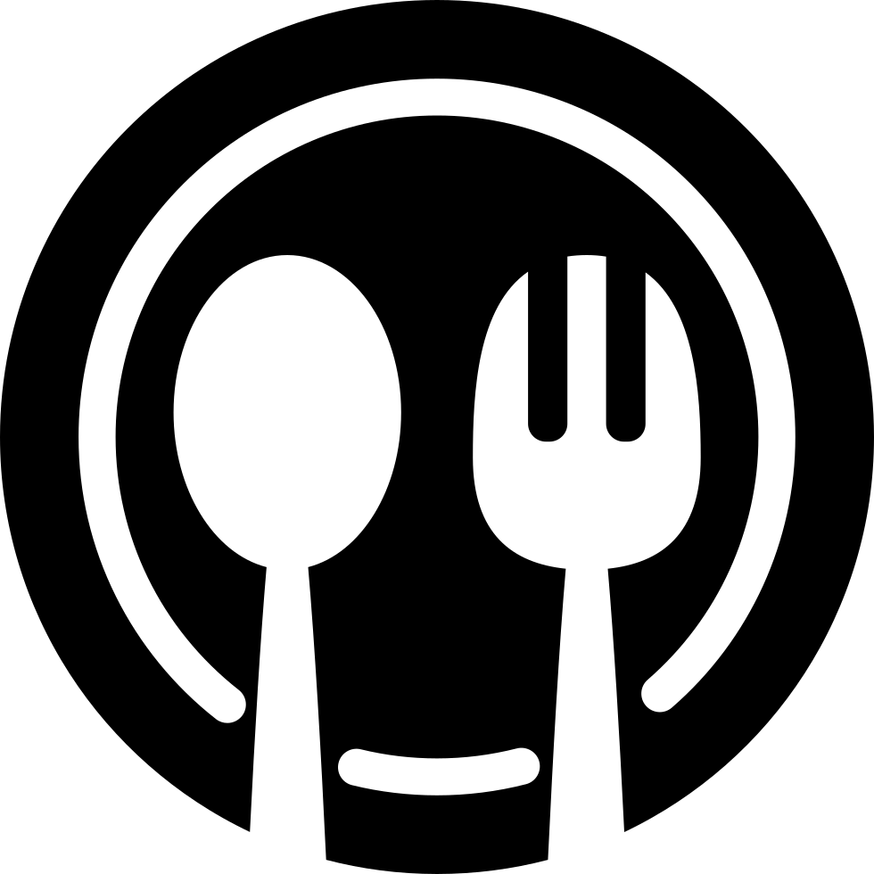 Plate Fork Knife Icon PNG image