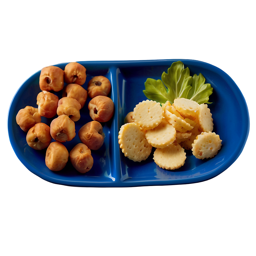 Plate Of Food With Snacks Png Ncv44 PNG image